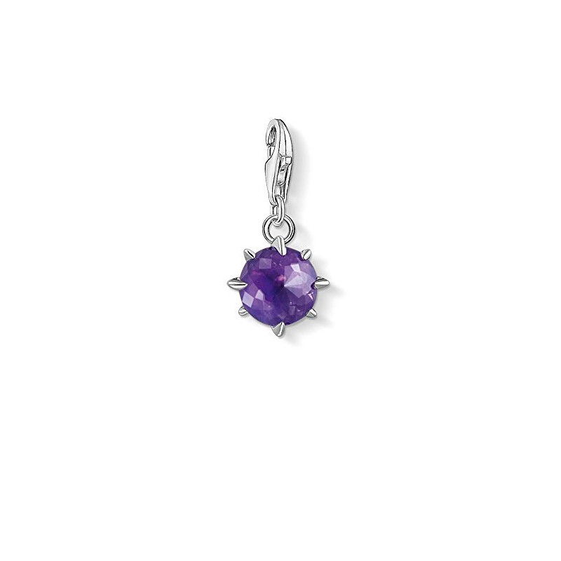 Thomas Sabo Women Charm Pendant Birth Stone Charm Club 925