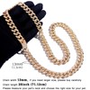 Flatfoosie Cuban Link Dog Collar Gold Silver Color Metal Dog
