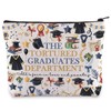 BWWKTOP Graduates Cosmetic Makeup Bag Graduation Inspired Gifts The Graduates