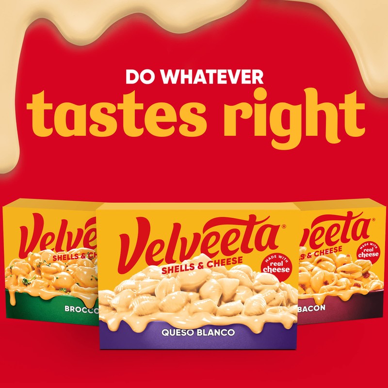 Velveeta Shells & Cheese Queso Blanco Shell Pasta & Cheese