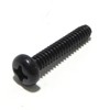 Imperial guitar pickup screws 6-32UNF in Black round head USA