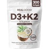 Megacephalus Real Good Essentials Vitamin D3 K2, Essentials D3+K2 (MK7)