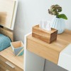 ALELION Rectangular Tissue Box Cover - Acacia Wood Rectangle Tissue