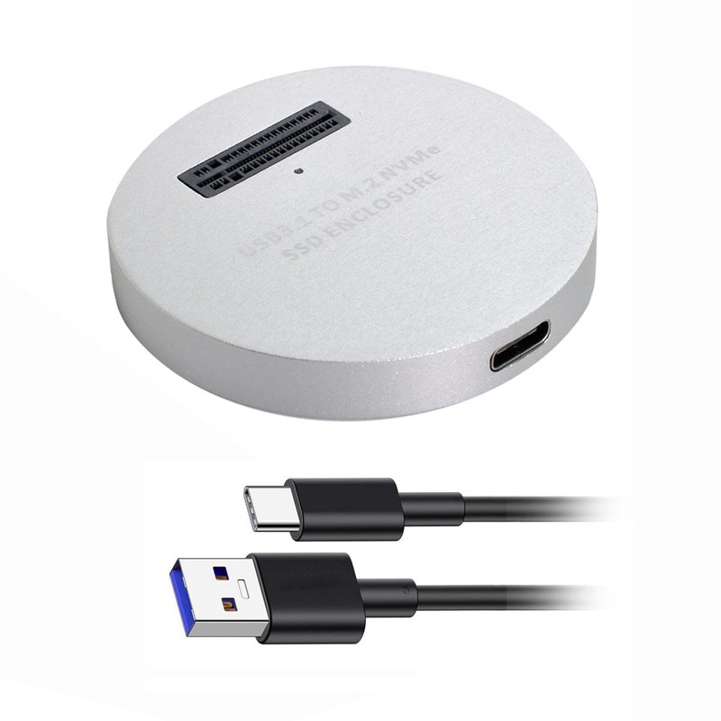 Cablecc USB 3.1 USB-C to NVME M-Key M.2 NGFF SSD