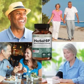Daily Nutra Herbal-bp  Blood Pressure Formula 90 Cápsulas Sabor Sin Sabor