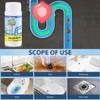 2pc Wild Tornado Pipe Dredge,Powerful Sink Cleaner for Kitchen Toilet