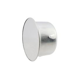Semetall 3 Inch Metal Tee Cap - Round Dryer Vent Cover - Metal Duct Fitting-Reusable -Pack of 1