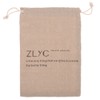 ZLYC Unisex Handmade Leather Collection Hard Eyeglass Case Sunglasses Holder