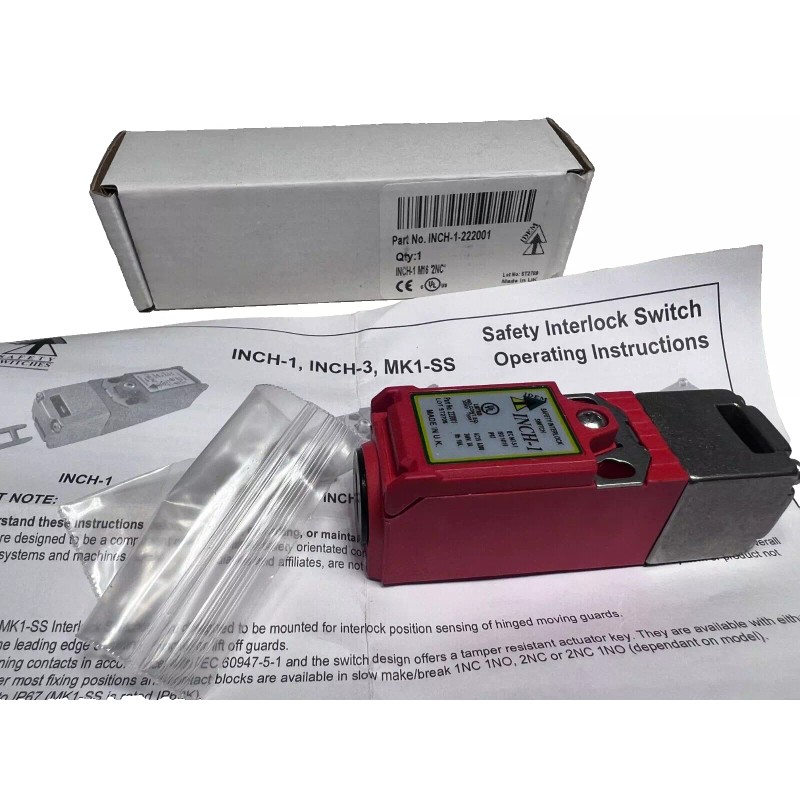 IDEM INCH-1 Compact Tongue Interlock Safety Switch