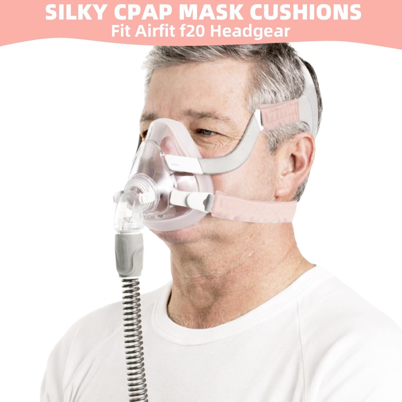 8 PCS CPAP Mask Strap Covers, Silky CPAP Hair Protector