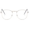 Retro Nearsighted Distance Glasses -1.00 Metal Men Women Myopia Glasses