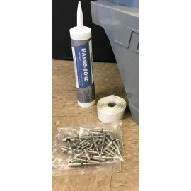 Universal Truck Body Morgan Supreme Kidron Utilimaster Corner Cap Rivet + Caulk  + Seal Install Kit