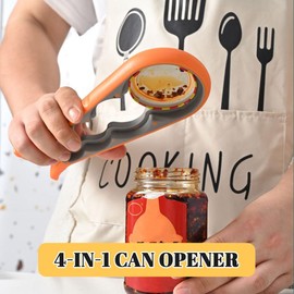 FENQURO Bottle opener, bottle opener for seniors, jar opener, lid opener, jar opener, lid opener, bottle opener for seniors, ring pull can opener for weak hands, arthritis