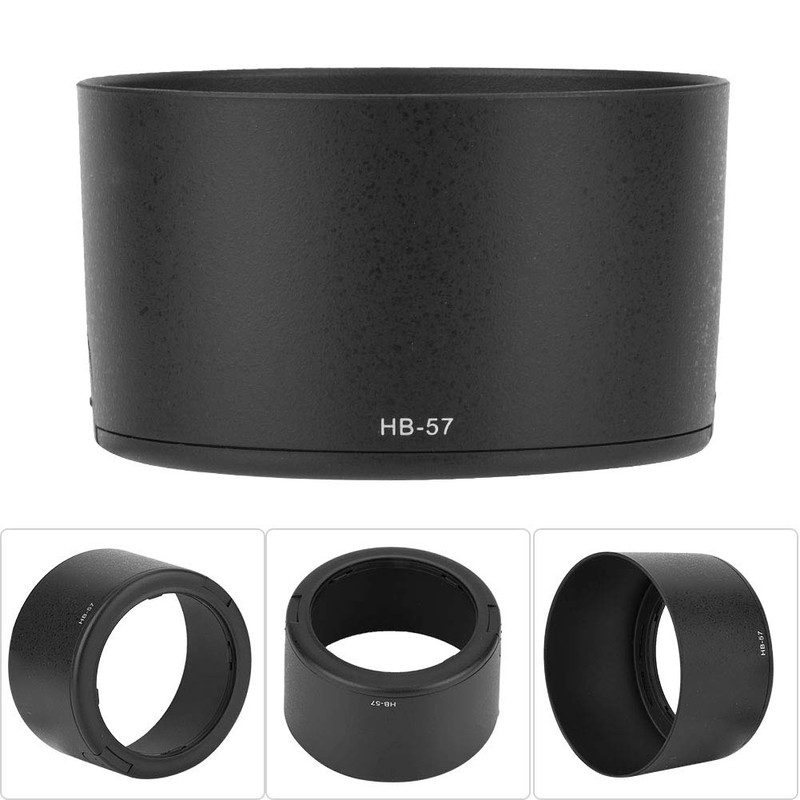 HB-57 Camera Lens Hood Professional Replacement Lens Hood Shade Accessories