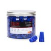 HKS 400 PCS Blue Wire Caps - AWG 22-14,Twist-On Screw