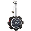Amon 4978 Air Gauge, Black Rubber Protection, Tire Gauge, Air