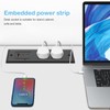 CCCEI Recessed Power Strip with 45W USB-C Ports, Fast Charging