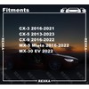 Rexka 20pcs Rocker Panel Molding Clip for Mazda KD53-51-833 CX-3,