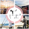Pole Holder for Boat - Rod Holder Clamp Adjustable Stand,Fishing