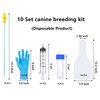 10 Set AI Artificial Insemination Dog Breeding Kit, Canine Breeding