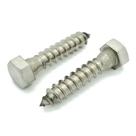 15 Qty 3/8" x 1-3/4" 304 Stainless Steel Hex Lag Bolt Screws (BCP1151)