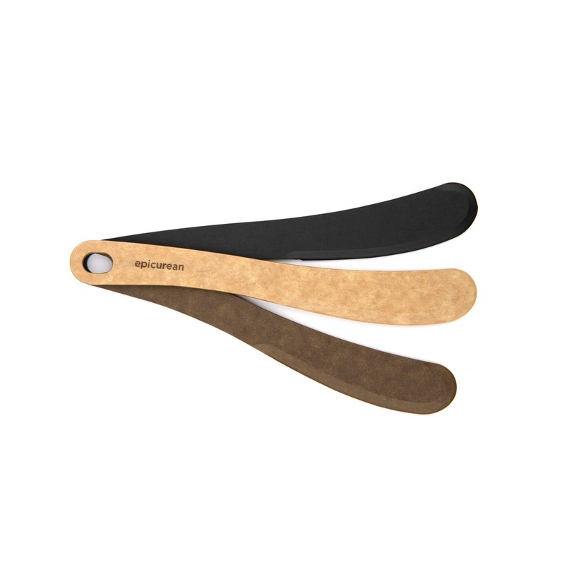 Epicurean Cheese Spreader, 8.3", Natural