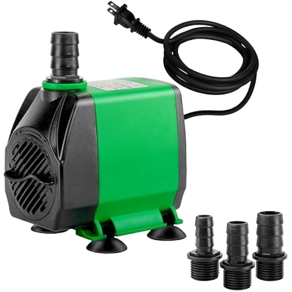 Simple Deluxe 10ft High Lift 800GPH 24W Water Table Pump