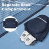 KAVIGOR Pickleball Bag, Quilted Pickleball Backpack with Shoe Compartment &