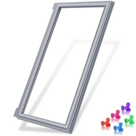 Upgraded W10830048 Refrigerator Door Gasket Compatible with Whirlpool Freezer Door Gasket W10179334 W10443240 Refrigerator Door Seal For Kenmore Maytag Door Gasket Seal 13.98"x41.73"