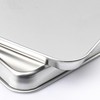 Biugaaufai 7 Pack Rectangle Stainless Steel Surgical Tray, 9 x