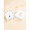 Zhi Kexin Mustard Seed Mountain Necklace for Women Gold Plated