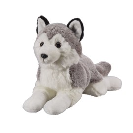 Deine Tiere mit Herz 12513 Cuddly Toy, Grey/White