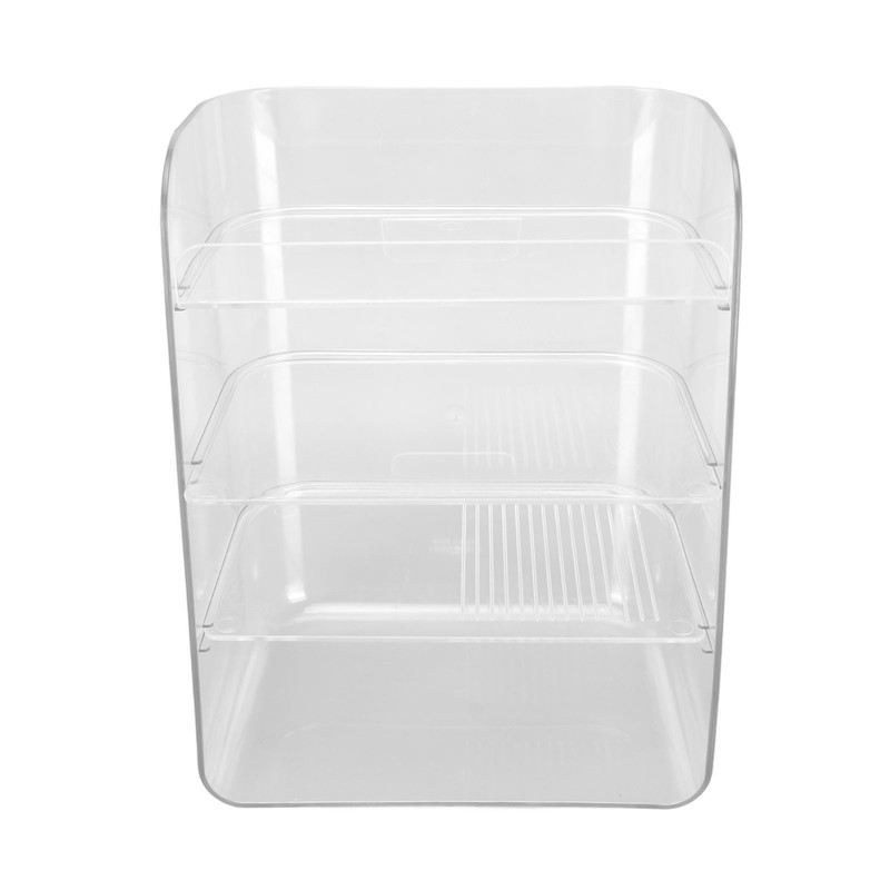 Cosmetic Shelf Multi Layer Large Capacity Detachable Partition Stable Countertop