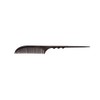 Leader Final Comb PP-801CF (For Reverse Hair), Black, Total Length 8.6 inches (218 mm)