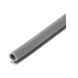 Grey Vinyl Bulb Seal Weatherstrip - 10FT Long