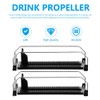 Totority Automatic Drink Propeller Pusher for Supermarket Shelves Sliding Beverage