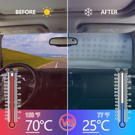 Windshield Sunshade for Hummer H3 2005-2009 Accessories Front Window Sun Shade Foldable Reflective Sun Visor Custom Sunscreen UV Blocker Privacy Protector HeatShield Keeps Your Vehicle Cool (Balck)