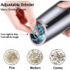 Sweet Alice Gravity Electric Pepper and Salt Grinder Set, Salt