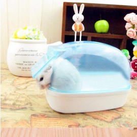 Hamster Bath Bathroom Sand Bath Small Animal Bathroom Bath BlueSE02243 100ea