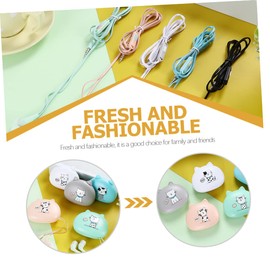 KOMBIUDA Earbuds with Microphone in Ear Headphones for Mobile Phones Lightweight Design Ergonomic Fit for Comfortable Listening Present for Family and Friends