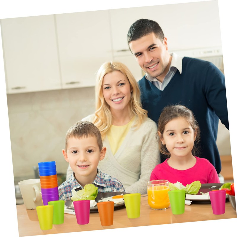 FRCOLOR 1 Set Plastic Cups Toddler Cups Blank Reusable Drink