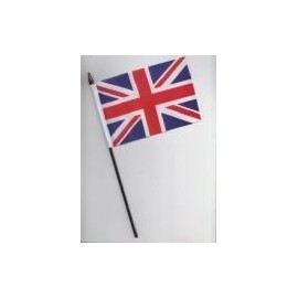 Union Jack Hand Flag 25cm