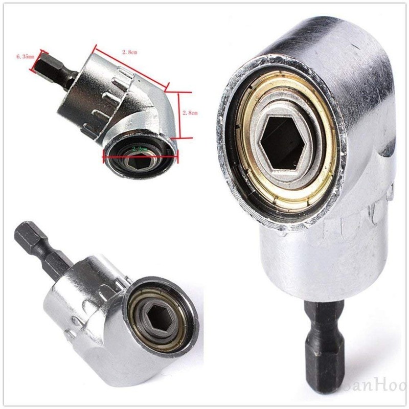 105 Degree Angle Adjustable Extended Hex Extension Wrench + 60