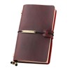 Robrasim Leather Journal Refillable Travelers Notebook, Antique Handmade Leather Writi...