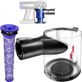 OMYOPY OMYOPY Ersatz-Staubbeh?lter f??r Dyson V6 DC58 DC59 DC62 DC74 Staubsauger, Ersatzteilnummer 965660-01 mit Staubsaugerfilter-Ersatz (nur f??r eine Schnittstelle geeignet)