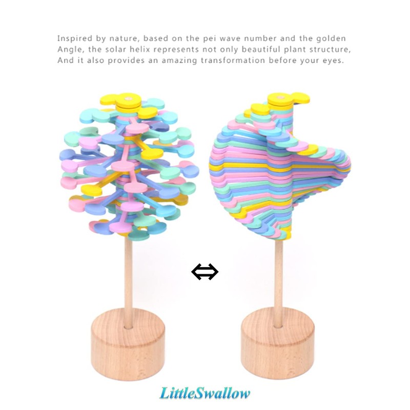 Little Swallow Wooden Toy, Killing Time, Stress Relief, Manual Rotation,