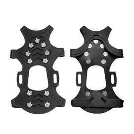 Shoe Spikes Ice Shoe Claws Ice Spikes, Shoe Claws Non-Slip Shoe Spikes (L)