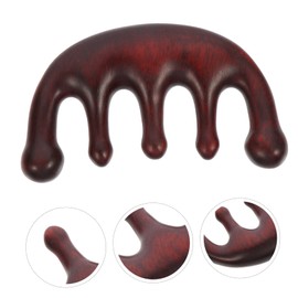 OHPHCALL Hair Comb Massager Wide Tooth Scalp Comb for Head Relaxation and Stress Relief Ergonomic Design for Acupoint Massage Portable Resin Material for Home Use