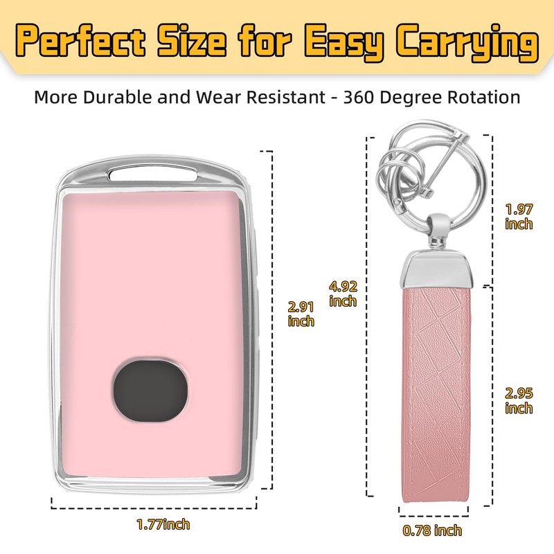 FT FUNTOR for Mazda Key Fob Cover,Compatible with Mazda 3/6/3