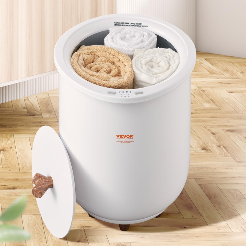 VEVOR Towel Warmer Bucket, 20L Large Towel Warmer for Bathroom,